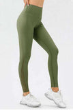 High Waist Skinny Active Pants - Trendsi - Flyclothing LLC