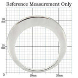 Alamode Rhodium + Ruthenium Brass Ring with AAA Grade CZ in Jet - Alamode - Flyclothing LLC