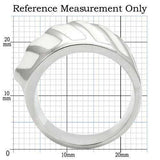 Alamode Rhodium Brass Ring with No Stone - Alamode - Flyclothing LLC