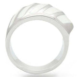 Alamode Rhodium Brass Ring with No Stone - Alamode - Flyclothing LLC