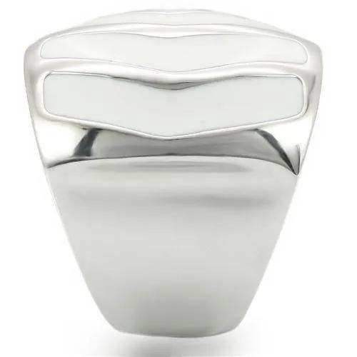 Alamode Rhodium Brass Ring with No Stone - Alamode - Flyclothing LLC