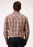 Tin Haul MENS LONG SLEEVE SNAP DUSTY OMBRE WESTERN SHIRT - Tin Haul - Flyclothing LLC