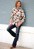 Tin Haul MENS LONG SLEEVE SNAP LANDSCAPE TROPICAL WESTERN SHIRT - Tin Haul - Flyclothing LLC