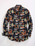 Tin Haul MENS LONG SLEEVE SNAP HAWAIIAN RODEO WESTERN SHIRT - Tin Haul - Flyclothing LLC