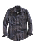 Tin Haul MENS LONG SLEEVE SNAP AZTEC FOULARD WESTERN SHIRT - Tin Haul - Flyclothing LLC