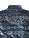 Tin Haul MENS LONG SLEEVE SNAP INDIGO AZTEC WESTERN SHIRT - Tin Haul - Flyclothing LLC