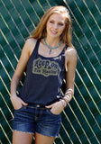Tin Haul WOMENS SLEEVELESS T-SHIRT - Tin Haul - Flyclothing LLC
