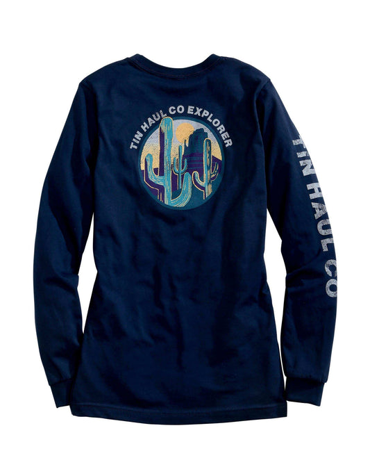 Tin Haul WOMENS LONG SLEEVE T-SHIRT - Tin Haul - Flyclothing LLC