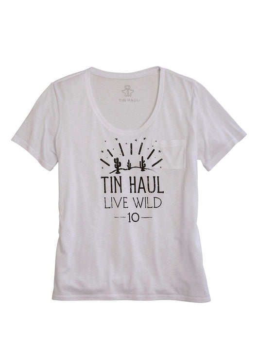 Tin Haul WOMENS SHORT SLEEVE T-SHIRT - Tin Haul - Flyclothing LLC