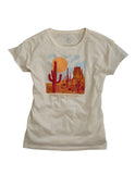 Tin Haul WOMENS TIN HAUL GOOD MORNING SUNSHINE CREAM SHORT SLEEVE T-SHIRT - Tin Haul - Flyclothing LLC