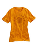 Tin Haul WOMENS TIN HAUL MAKE YOU ROAR TIGER SCREEN PRINT GOLD SHORT SLEEVE T-SHIRT - Tin Haul - Flyclothing LLC