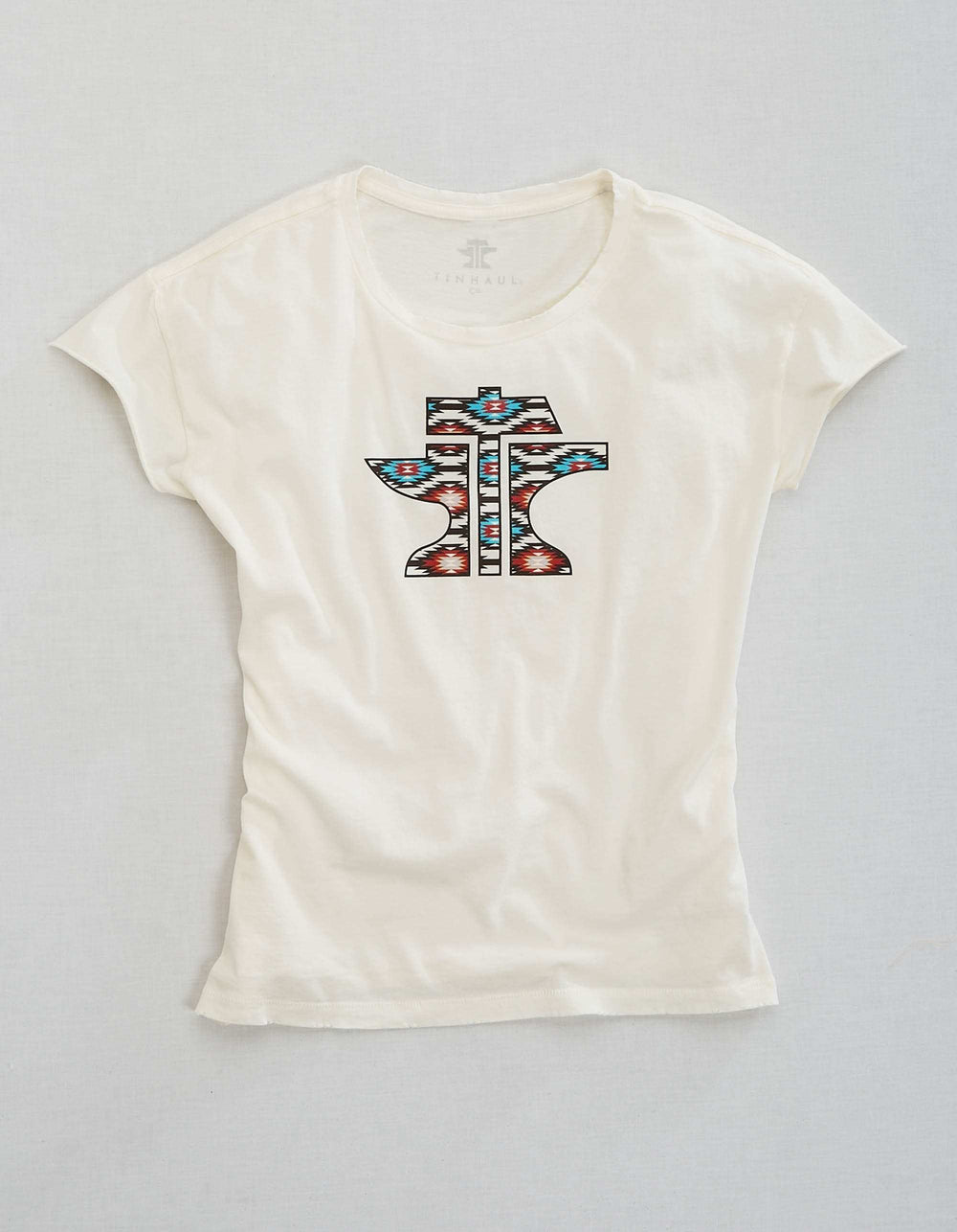 Tin Haul WOMENS LONG SLEEVE KNIT TIN HAUL ANVIL AND HAMMER AZTEC RPINT SHIRT - Tin Haul - Flyclothing LLC