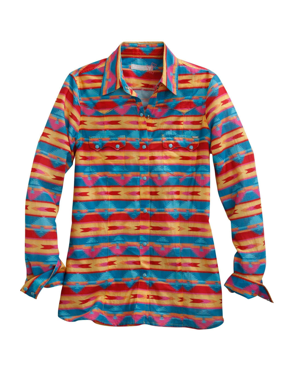 Tin Haul WOMENS LONG SLEEVE BLOUSE - Tin Haul - Flyclothing LLC