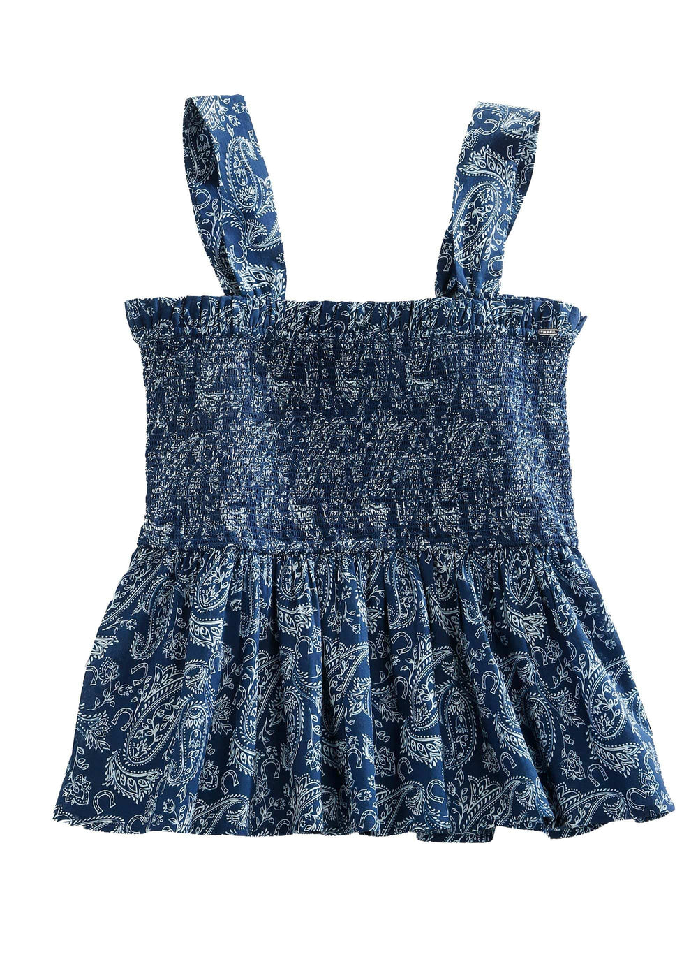 Tin Haul WOMENS SLEEVELESS SNAP LUCKY PAISLEY PRINT TANK WESTERN SHIRT - Tin Haul - Flyclothing LLC