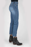 Tin Haul WOMENS HIGHRISE STRAIGHT CROP JEANS - Tin Haul - Flyclothing LLC