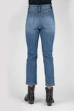 Tin Haul WOMENS HIGHRISE STRAIGHT CROP JEANS - Tin Haul - Flyclothing LLC