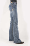 Tin Haul WOMENS ANVIL AND HAMMER EMBROIDERY ON BACK POCKET JEANS - Tin Haul - Flyclothing LLC