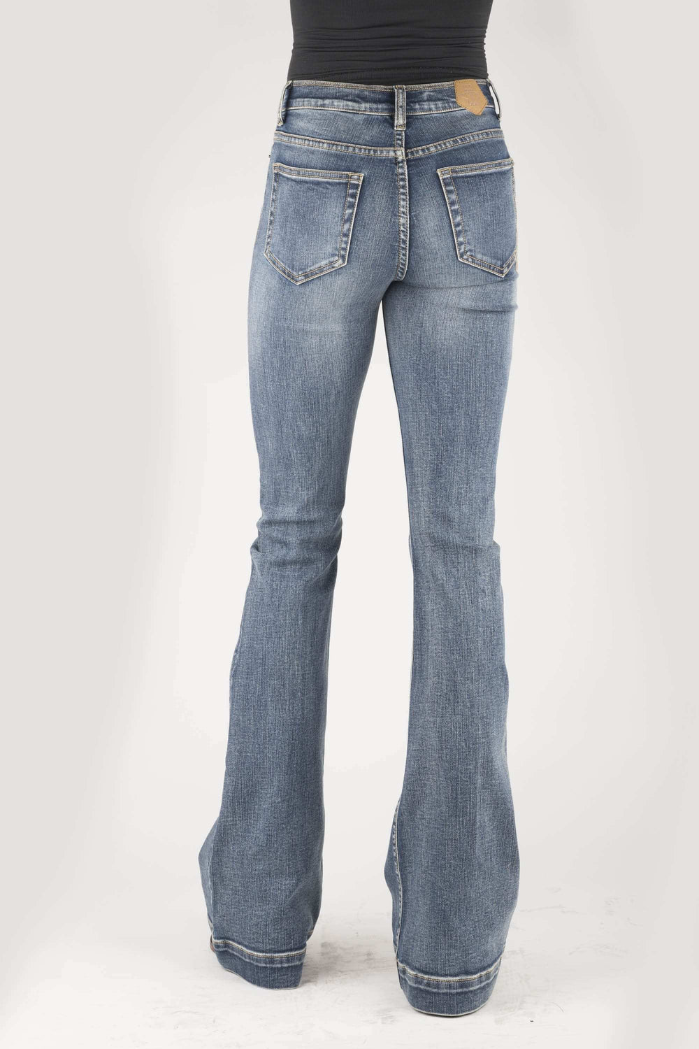 Tin Haul WOMENS ANVIL AND HAMMER EMBROIDERY ON BACK POCKET JEANS - Tin Haul - Flyclothing LLC