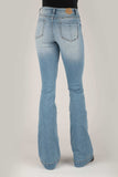 Tin Haul WOMENS HEAVY DESTRUCTION HIGH RISE FLARE JEANS - Tin Haul - Flyclothing LLC