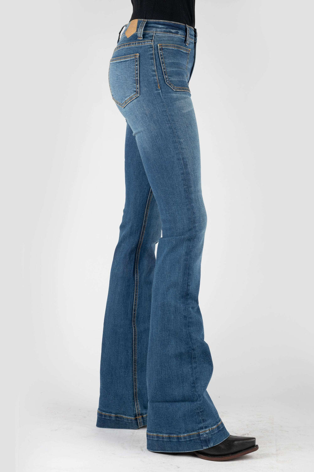 Tin Haul WOMENS SQUARE POCKET ON FRONT JEANS - Tin Haul - Flyclothing LLC