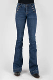 Tin Haul WOMENS 4 BUTTON FRONT POCKET JEANS - Tin Haul - Flyclothing LLC
