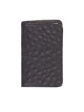 Scully Leather Black Ostrich Leather Personal Phone/Address - Scully Leather - Flyclothing LLC