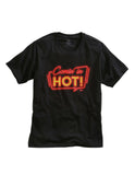 Tin Haul MENS COMIN HOT SCREEN PRINT BLACK SHORT SLEEVE T-SHIRT - Tin Haul - Flyclothing LLC