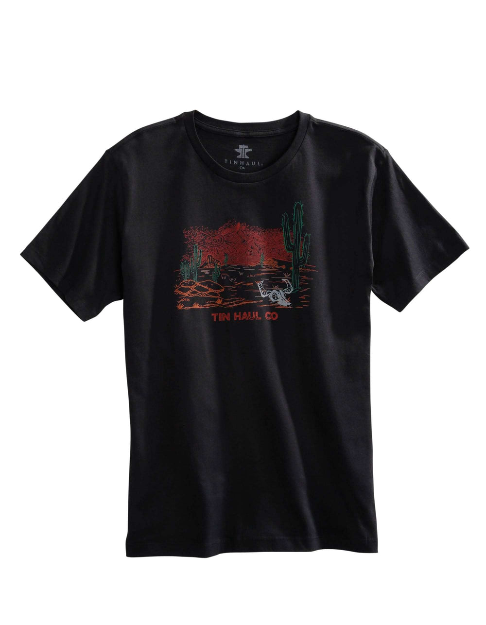 Tin Haul MENS KNIT TIN HAUL NIGHT DESERT SCENE SCREEN T-SHIRT - Tin Haul - Flyclothing LLC
