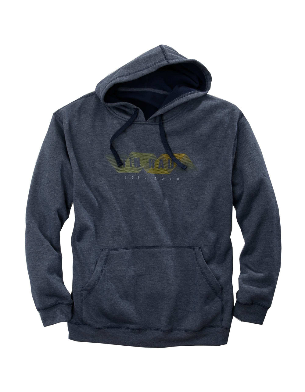 Tin Haul MENS TIN HAUL GEOMETRIC ABSTACT DESIGN NAVY HEATHER SWEATSHIRT - Tin Haul - Flyclothing LLC