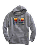 Tin Haul MENS TIN HAUL STAR AND STRIPES SCREEN PRINT HEATHER GREY SWEATSHIRT - Tin Haul - Flyclothing LLC