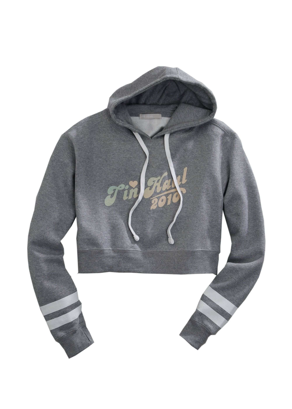 Tin Haul WOMENS KNIT TIN HAUL BUBBLE LETTERS WITH HEART SWEATSHIRT - Tin Haul - Flyclothing LLC