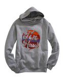 Tin Haul WOMENS TIN HAUL RETRO CIRCLE SCREEN PRINT HEATHER GREY SWEATSHIRT - Tin Haul - Flyclothing LLC