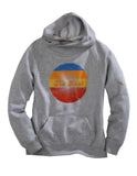 Tin Haul WOMENS RETRO TIN HAUL MULTI COLORED CIRCLE HEATHER GREY SWEATSHIRT - Tin Haul - Flyclothing LLC