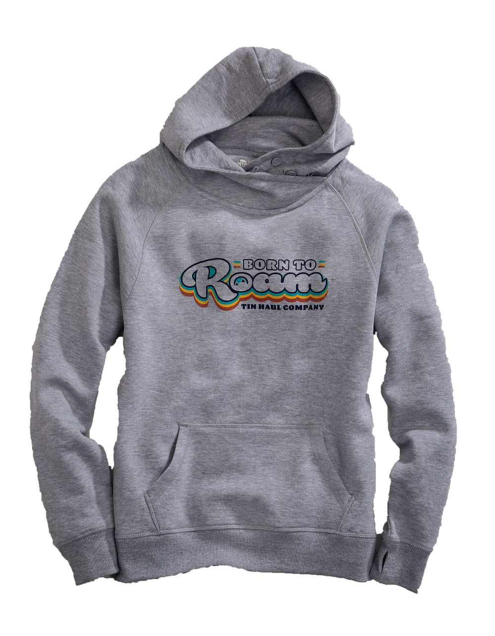 Tin Haul WOMENS KNIT BORN TO ROAM SCREEN PRINT SWEATSHIRT - Tin Haul - Flyclothing LLC