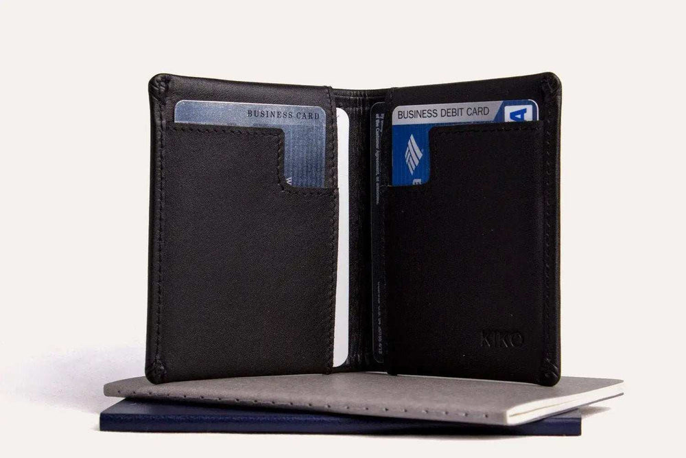 Kiko Leather Slim Bifold Wallet - Kiko - Flyclothing LLC