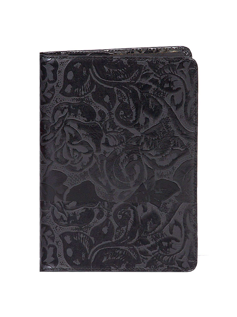 Scully Leather Black New Tooled Leather Ruled Manuscript - Scully Leather - Flyclothing LLC