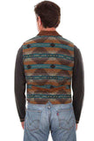 Scully CINNAMON BOAR SUEDE MEN'S VEST - Scully Leather - Flyclothing LLC