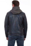 Scully DENIM ZIP FRONT W/HOOD - Scully Leather - Flyclothing LLC