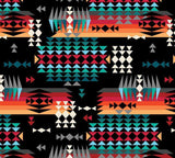 Rockmount Clothing Women's Native Pattern Fleece Western Shirt in Black & Red - Rockmount Clothing - Flyclothing LLC