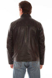 Scully BLACK LAMB ZIP FRONT JACKET - Scully Leather - Flyclothing LLC