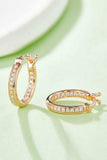 Moissanite 925 Sterling Silver Earrings - Trendsi - Flyclothing LLC