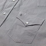 Stetson Grey Geo Print Western Shirt - Stetson - Flyclothing LLC