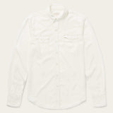Stetson Cream Tencel Twill Shirt - Stetson - Flyclothing LLC