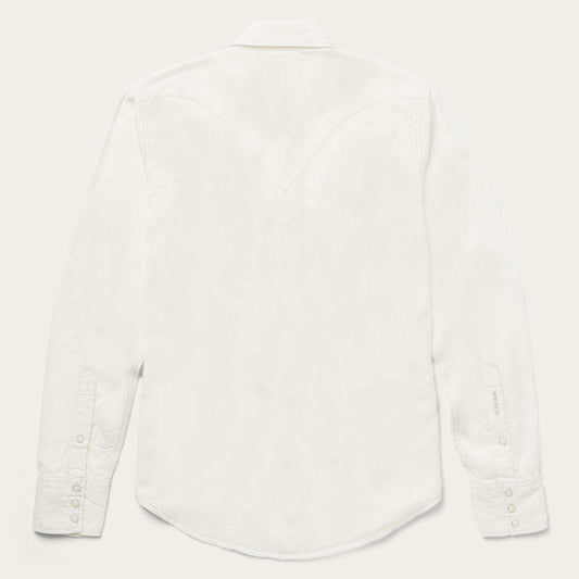 Stetson Cream Tencel Twill Shirt - Stetson - Flyclothing LLC