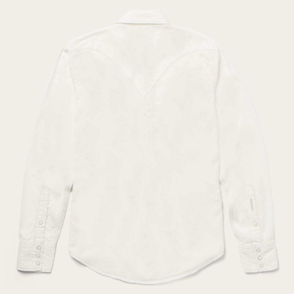 Stetson Cream Tencel Twill Shirt - Stetson - Flyclothing LLC