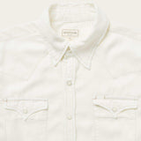 Stetson Cream Tencel Twill Shirt - Stetson - Flyclothing LLC