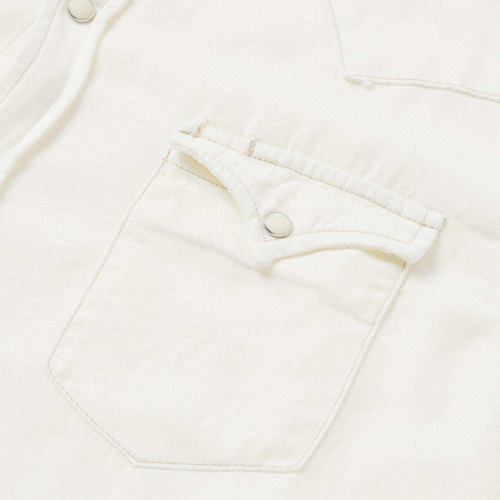 Stetson Cream Tencel Twill Shirt - Stetson - Flyclothing LLC