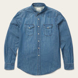 Stetson Medium Blue Denim Shirt - Stetson - Flyclothing LLC