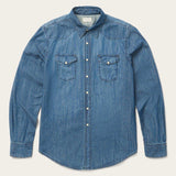 Stetson Medium Blue Denim Shirt - Stetson - Flyclothing LLC