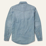 Stetson Long-Sleeved Denim Shirt - Stetson - Flyclothing LLC